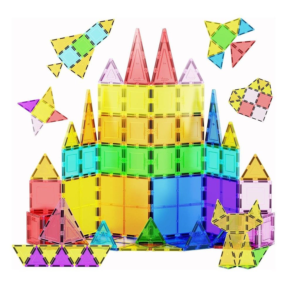 60-Piece Magnetic Tile Set