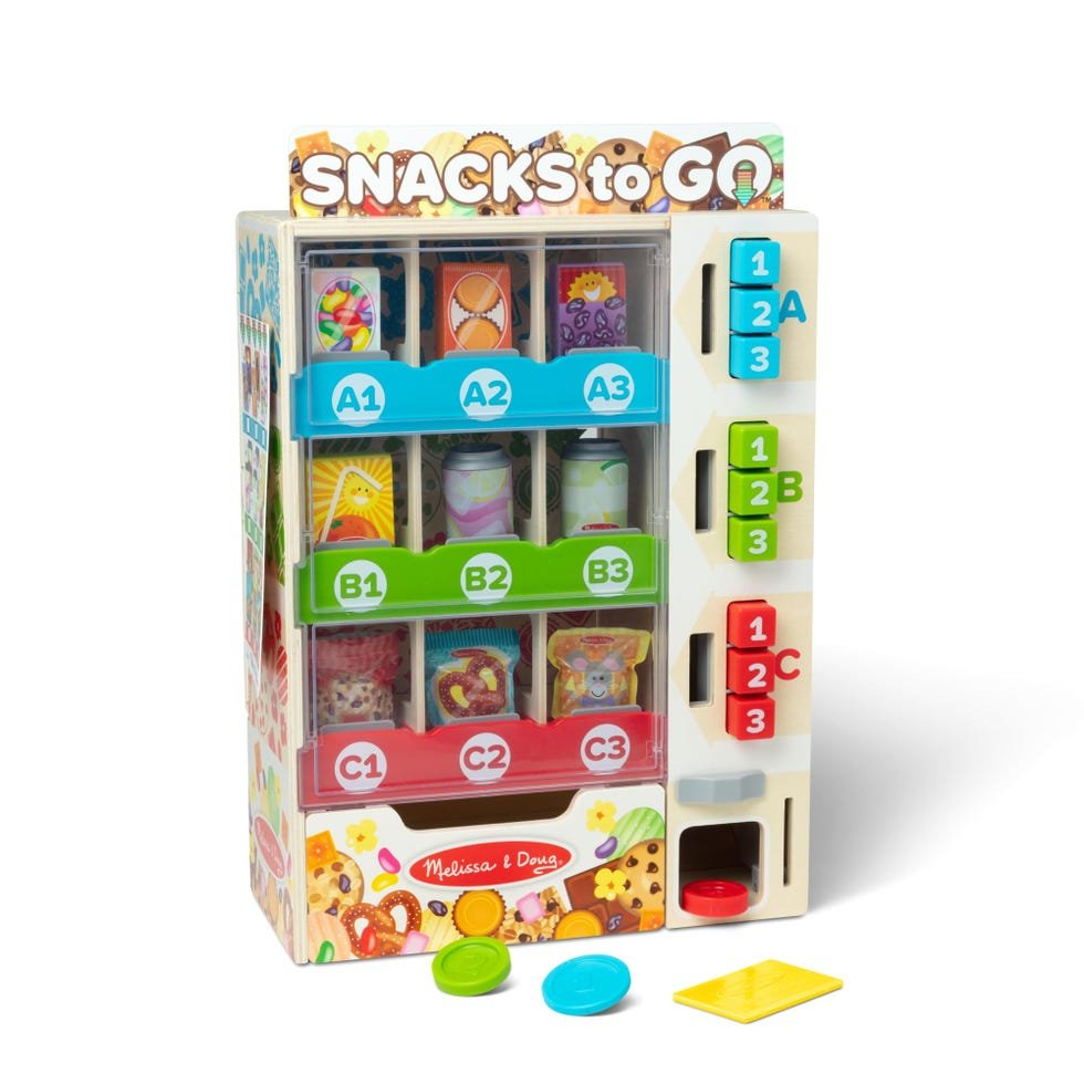 Wooden Vending Machine Play Set