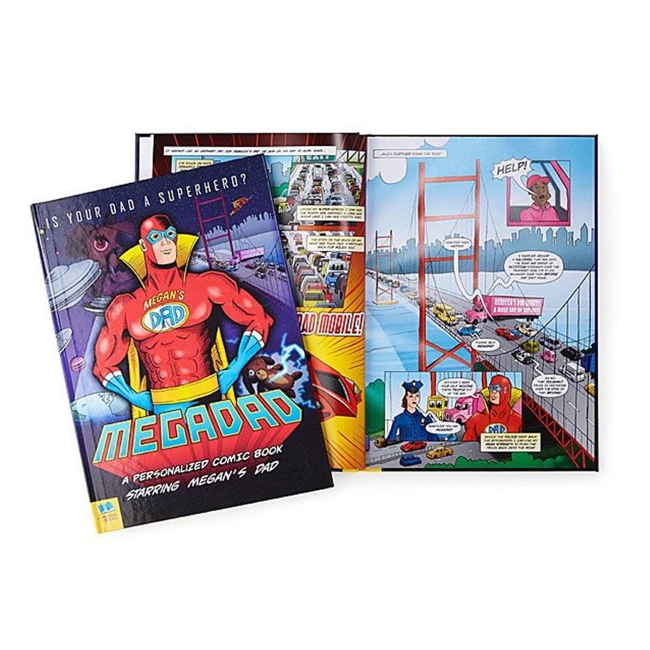 Mega Dad Personalized Comic Book Mega Dad Personalized Comic Book