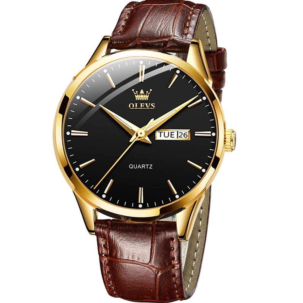 Classic Brown Leather Watch