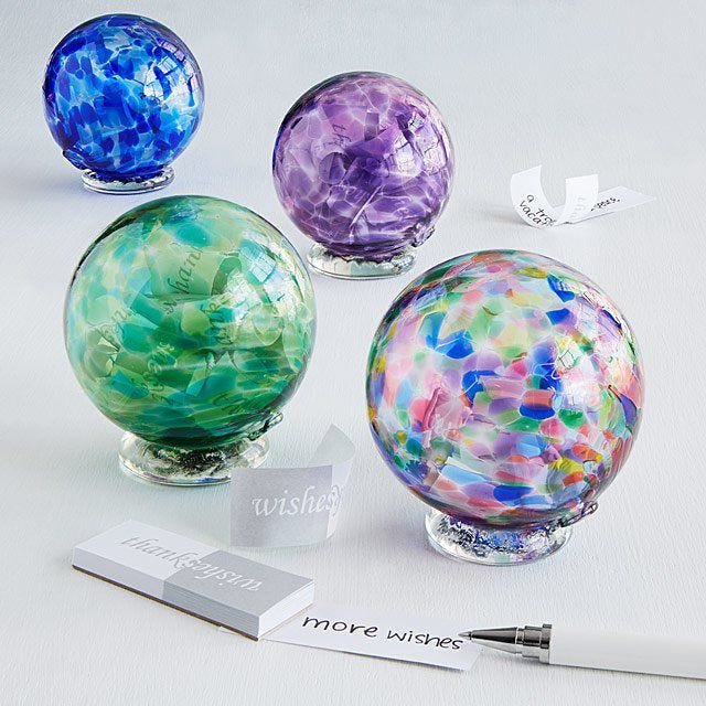 Birthstone Wishing Balls Birthstone Wishing Balls