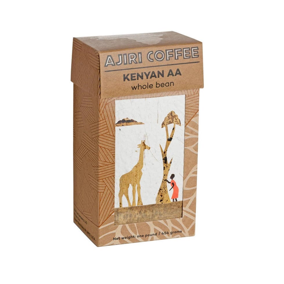 Kenyan AA Whole Bean Coffee
