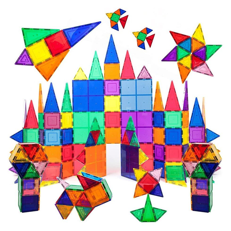 100-Piece Magnetic Tile Set
