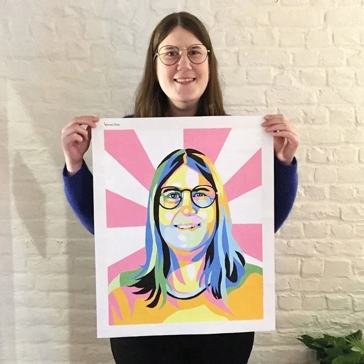 Custom Pop Art Paint by Numbers Custom Pop Art Paint by Numbers