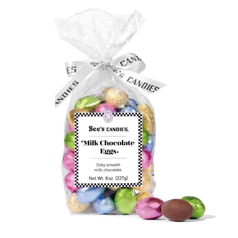 8-Ounce Easter Milk Chocolate Eggs