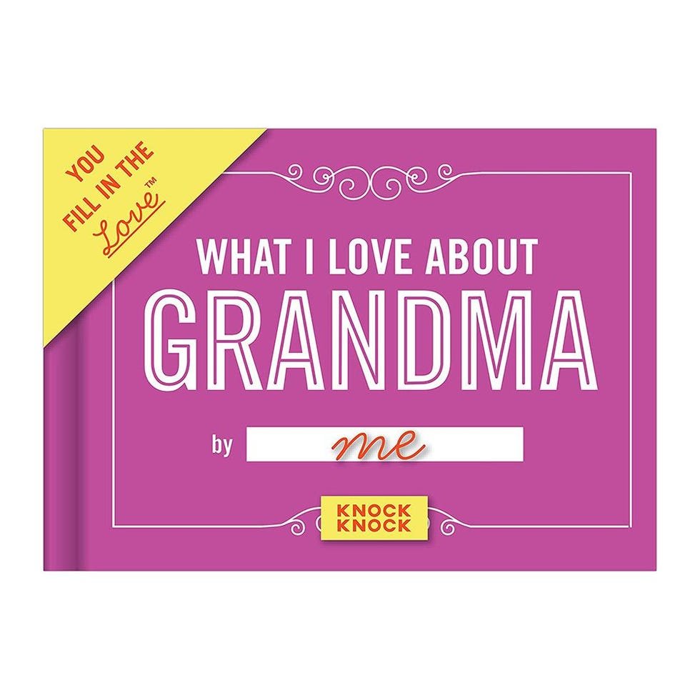 What I Love about Grandma Fill in the Love Book