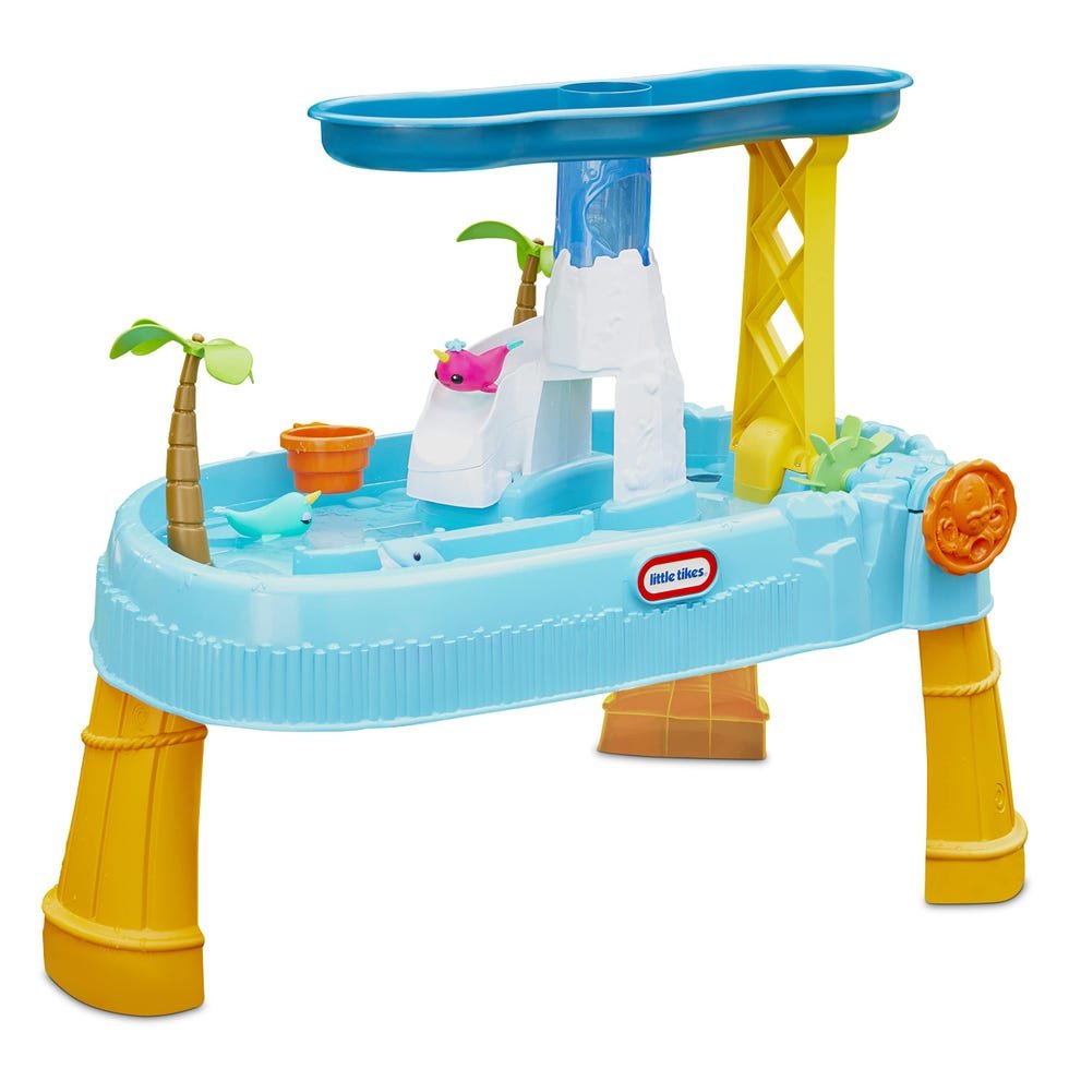 Kids Waterfall Island Water Activity Play Table Set