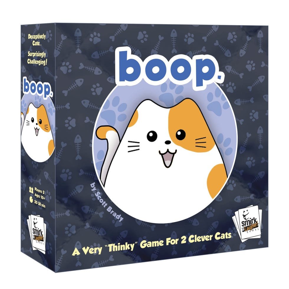 BOOP: Adorable 2 Player Strategy Board Game