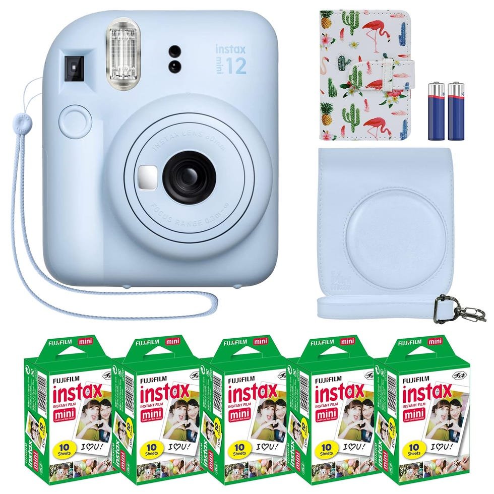 Instax Mini 12 Instant Camera + MiniMate Accessory Bundle Instax Mini 12 Instant Camera + MiniMate Accessory Bundle