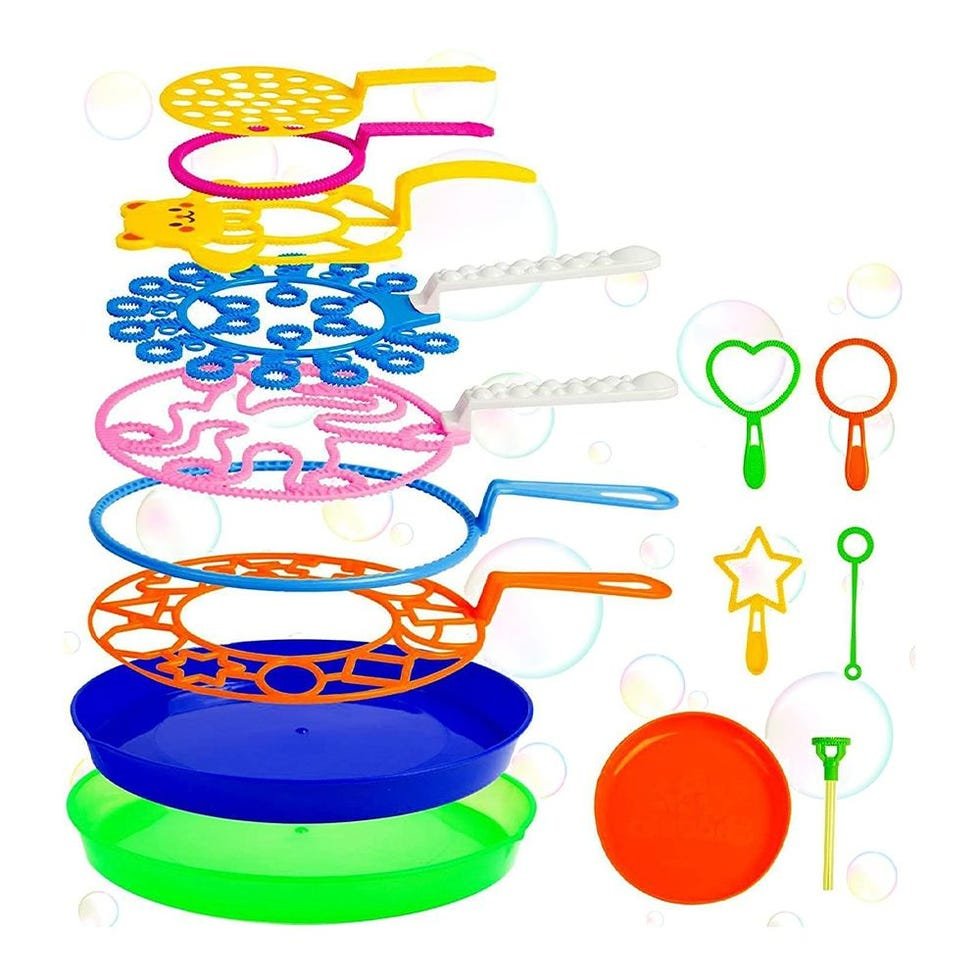 Big Bubble Wand Toys with Tray
