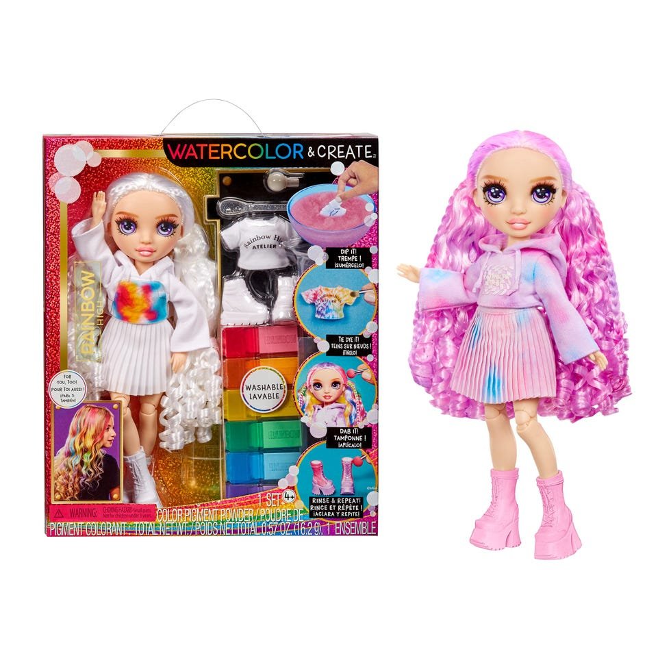 Watercolor & Create Fashion DIY Doll