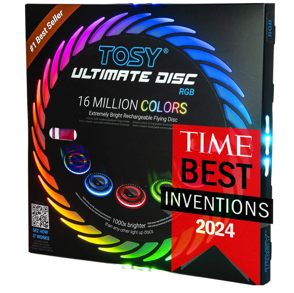 16 Million Color Ultimate Flying Disc
