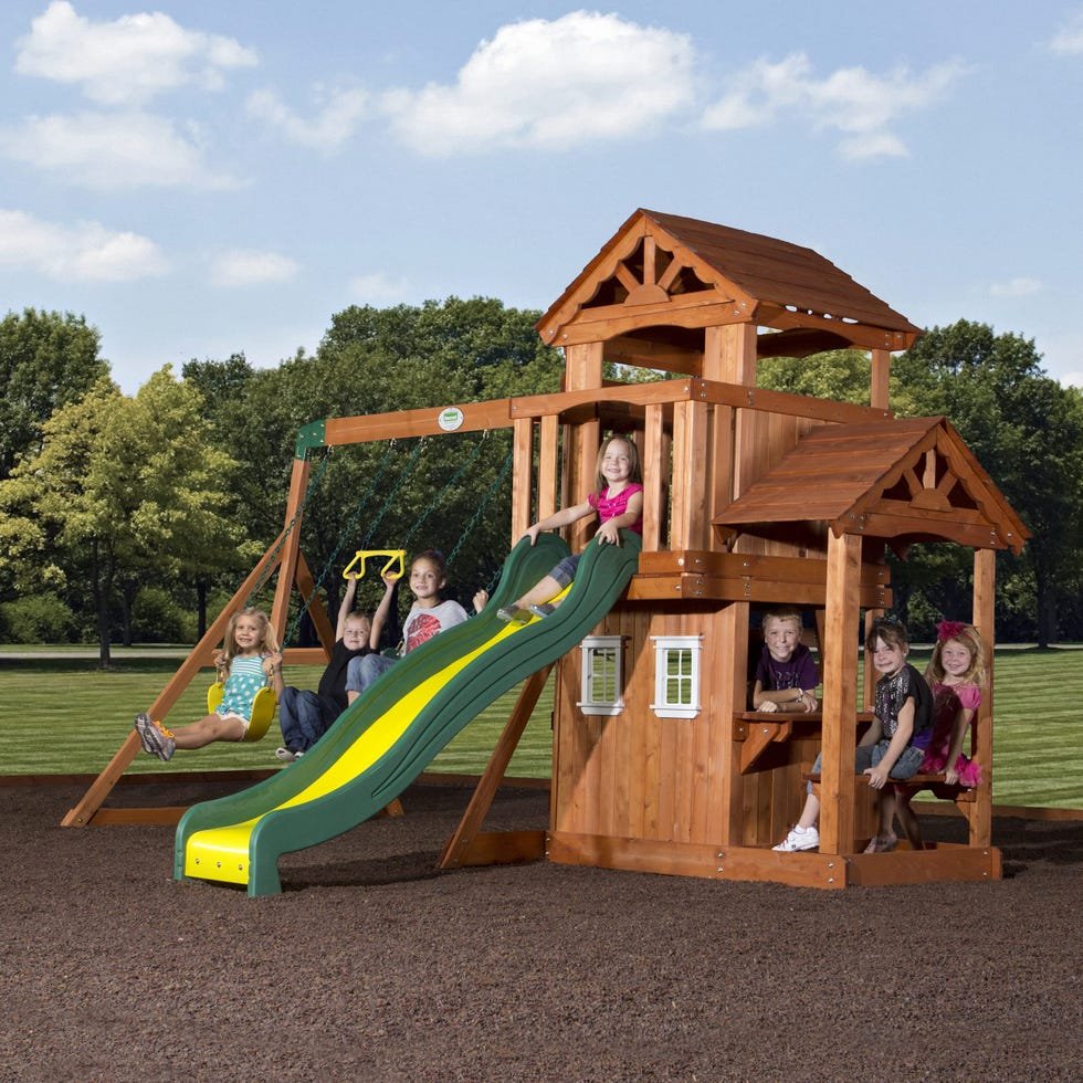Tanglewood Residential Wood Playset