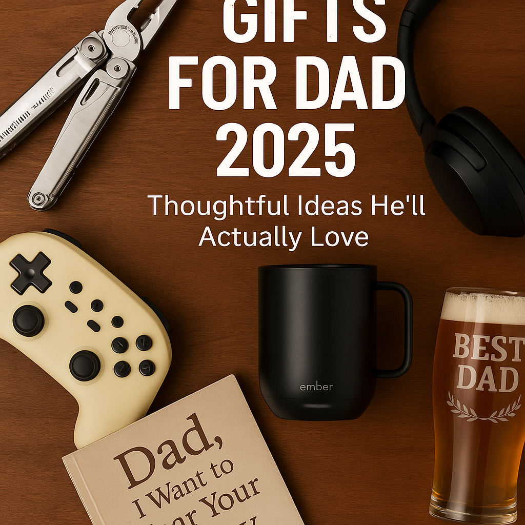 Father’s Day gift ideas, gifts for dad from daughter/son, unique dad gifts 2025, Amazon gifts for men