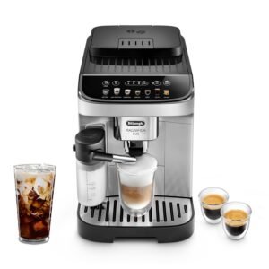 De'Longhi Magnifica Evo Automatic Espresso & Coffee Machine with Auto Milk Frother, Built-in Grinder & Auto-Clean Function - For Latte, Cappuccino, Americano, Iced Coffee,...