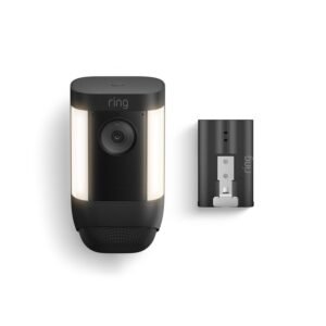 Ring Spotlight Cam Pro, Battery with extra Quick Release Battery