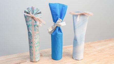 How to Wrap a Wine Bottle